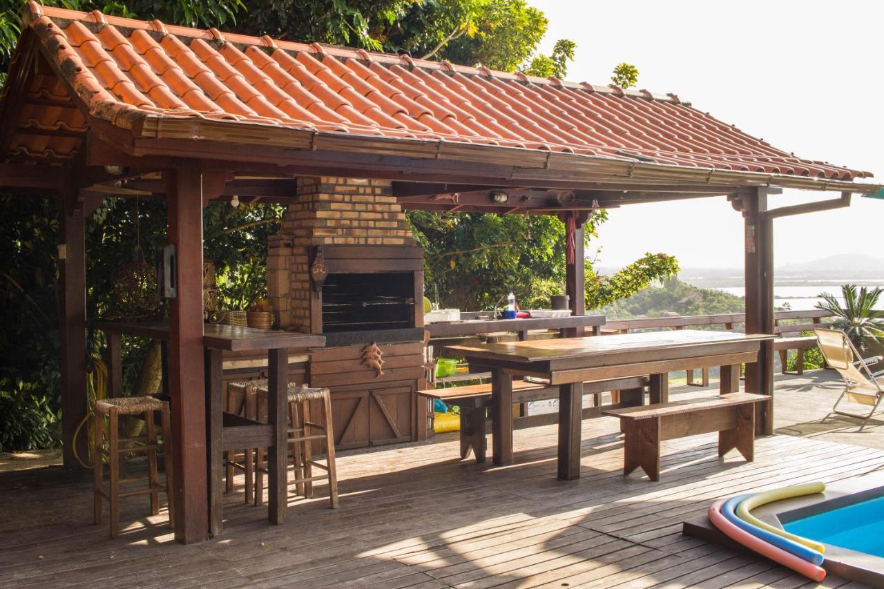 Casa Com Piscina E Incrivel Vista Para Lagoa Garopaba Exteriér fotografie
